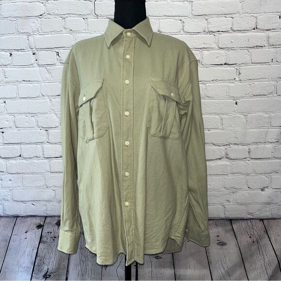 Vintage Pendleton 100% Wool Button Down Shirt - Picture 1 of 15